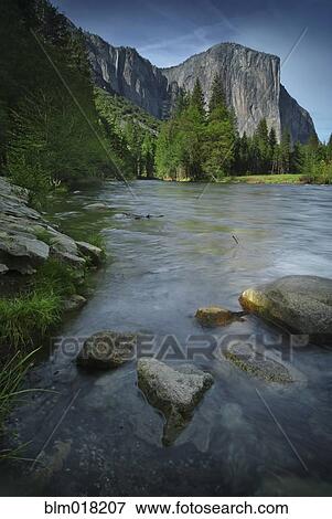 El Capitan over still lake, Yosemite, California, United States View Large Photo Image Stock Photo - El Capitan over still lake, Yosemite, California, United States. Fotosearch