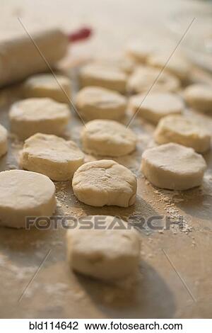 Close up of biscuit rounds View Large Photo Image Stock Image - Close up of biscuit rounds. Fotosearch