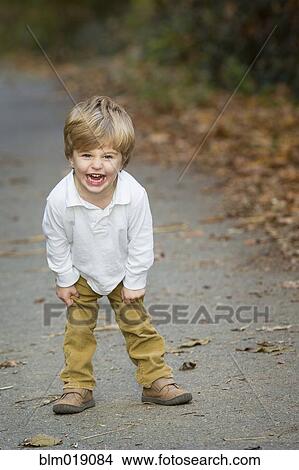 Boy shouting on path View Large Photo Image Picture - Boy shouting on path. Fotosearch