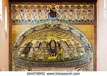 Ornate mosaic dome in Basilica of Euphrasius, Porec, Istria, Croatia View Large Photo Image Stock Image - Ornate mosaic dome in Basilica of Euphrasius, Porec, Istria, Croatia. Fotosearch