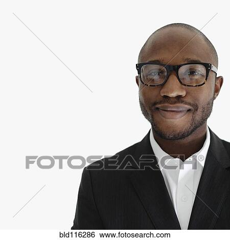 Black businessman smiling View Large Photo Image Stock Photograph - Black businessman smiling. Fotosearch