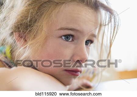 Close up of Caucasian girl's face View Large Photo Image Stock Image - Close up of Caucasian girl's face. Fotosearch
