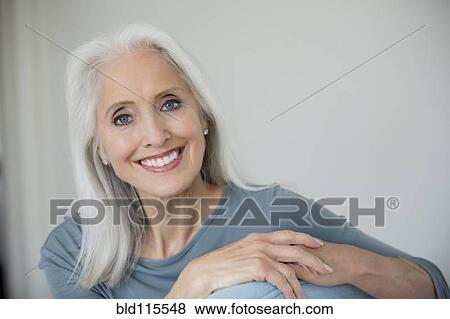 Older Caucasian woman smiling View Large Photo Image Stock Photo - Older Caucasian woman smiling. Fotosearch