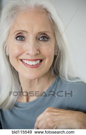 Older Caucasian woman smiling View Large Photo Image Stock Photo - Older Caucasian woman smiling. Fotosearch