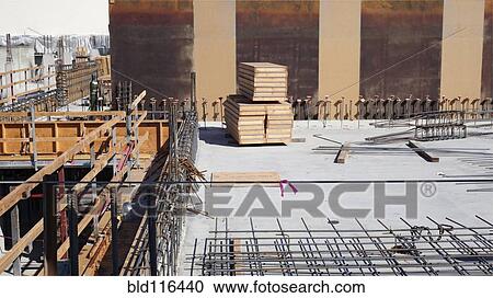 A building construction site View Large Photo Image Stock Image - A building construction site. Fotosearch