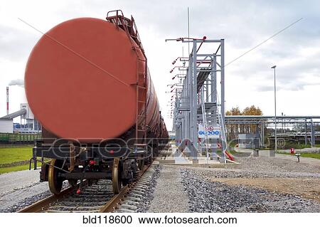 A shale oil storage facility View Large Photo Image Stock Image - A shale oil storage facility. Fotosearch