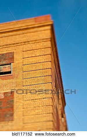 Stock Image - Abandoned Brick Building. Fotosearch