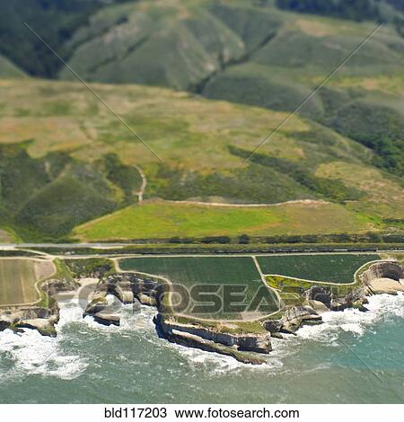 Aerial View of a Coastal Road and Outcrop View Large Photo Image Stock Image - Aerial View of a Coastal Road and Outcrop. Fotosearch