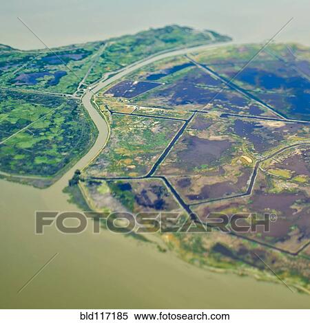 Aerial View of a Flood Plain View Large Photo Image Stock Photography - Aerial View of a Flood Plain. Fotosearch