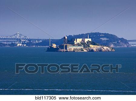 Stock Photography - Alcatraz Island in San Francisco Bay. Fotosearch