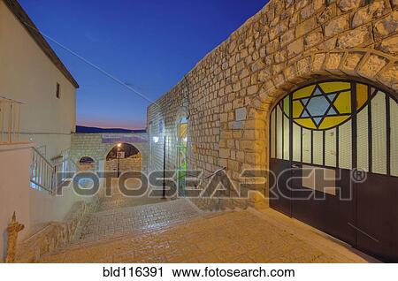 Stock Image - Alleyway Between Buildings. Fotosearch