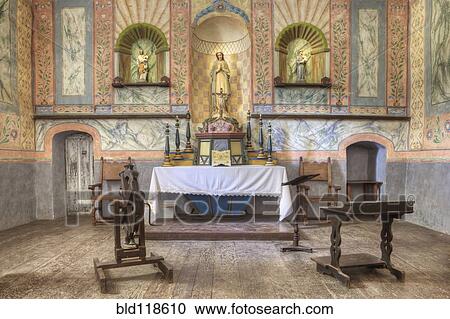 Altar at Mission La Purisima State Historic Park, Lompoc, California View Large Photo Image Stock Image - Altar at Mission La Purisima State Historic Park, Lompoc, California. Fotosearch