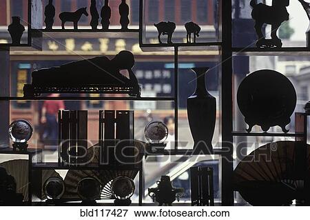 Antiques in Beijing Store Window, Beijing, China View Large Photo Image Stock Photo - Antiques in Beijing Store Window, Beijing, China. Fotosearch
