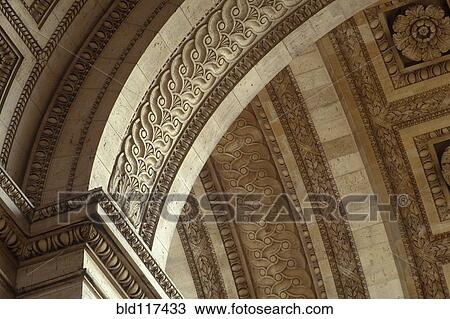 Arc de Triomphe, Paris View Large Photo Image Stock Image - Arc de Triomphe, Paris. Fotosearch