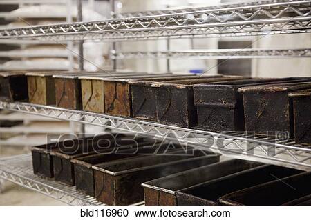 Stock Image - Bakery Pans. Fotosearch