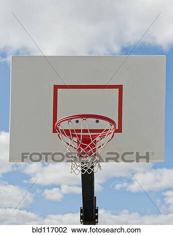 Basketball Backboard With Hoop and Net View Large Photo Image Stock Image - Basketball Backboard With Hoop and Net. Fotosearch