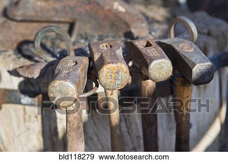 Blacksmith Hammers View Large Photo Image Stock Photo - Blacksmith Hammers. Fotosearch