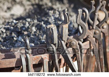 Blacksmith Tools View Large Photo Image Stock Image - Blacksmith Tools. Fotosearch