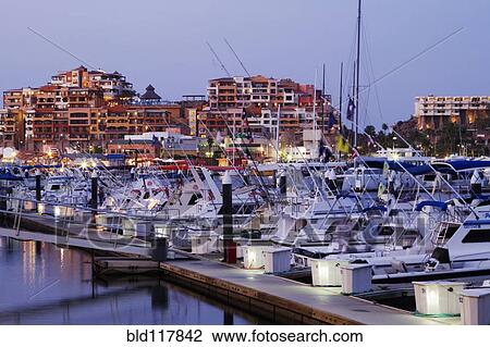 Stock Image - Boats in a Marina. Fotosearch
