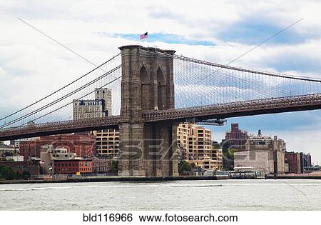 Bridge Leading to New York View Large Photo Image Stock Photograph - Bridge Leading to New York. Fotosearch