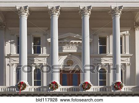 California State Capitol Building at Christmas time, Sacramento, California View Large Photo Image Stock Photo - California State Capitol Building at Christmas time, Sacramento, California. Fotosearch