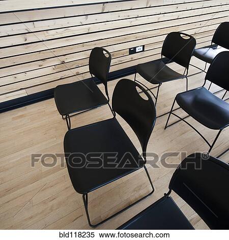 Stock Photography - Chairs in an Auditorium. Fotosearch