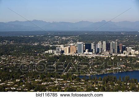City Center Amongst a Residential Population View Large Photo Image Stock Photography - City Center Amongst a Residential Population. Fotosearch