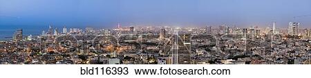 City Skyline At Night View Large Photo Image Stock Image - City Skyline At Night. Fotosearch