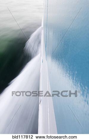 Close-up of a Boat Cutting Through Water View Large Photo Image Stock Image - Close-up of a Boat Cutting Through Water. Fotosearch
