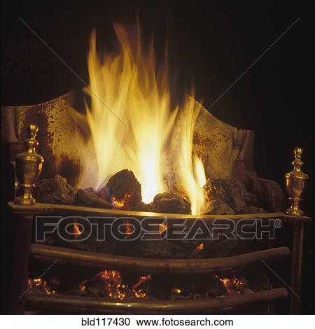 Coal Fire in an English Fireplace View Large Photo Image Stock Image - Coal Fire in an English Fireplace. Fotosearch
