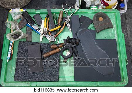 Cobbler's Tools View Large Photo Image Stock Photography - Cobbler's Tools. Fotosearch