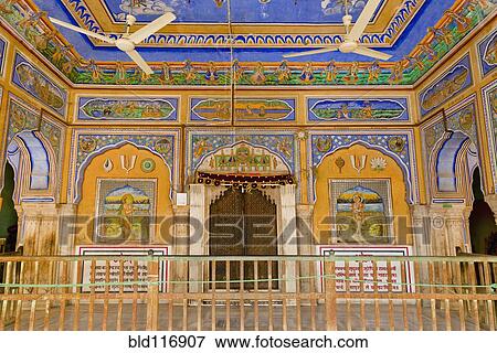Stock Photo - Colorful Palace Interior. Fotosearch