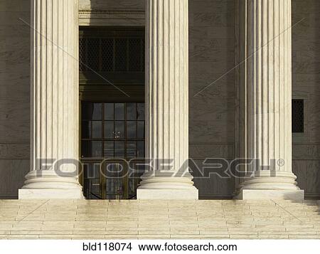 Columns of the Supreme Court View Large Photo Image Picture - Columns of the Supreme Court. Fotosearch