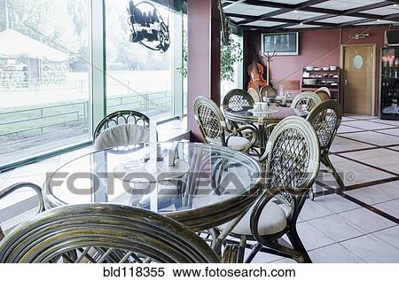 Stock Photography - Contrabass in a Cafe. Fotosearch