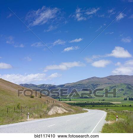 Stock Image - Country Road. Fotosearch