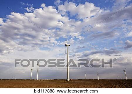 Stock Photo - Countryside Wind Farm. Fotosearch