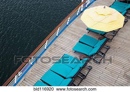 Deck With Lounge Chairs View Large Photo Image Stock Image - Deck With Lounge Chairs. Fotosearch