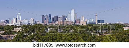 Distant View of Downtown Dallas View Large Photo Image Stock Photography - Distant View of Downtown Dallas. Fotosearch