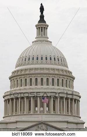 Stock Photo - Dome of the Capitol Building. Fotosearch