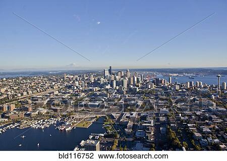 Downtown Seattle View Large Photo Image Stock Image - Downtown Seattle. Fotosearch