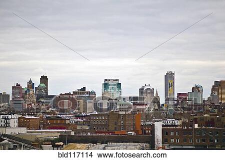 Downtown Skyline View Large Photo Image Picture - Downtown Skyline. Fotosearch