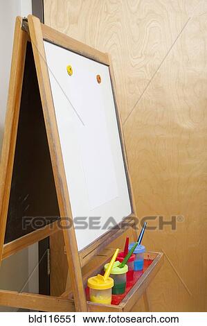 Easel in Classroom View Large Photo Image Stock Image - Easel in Classroom. Fotosearch