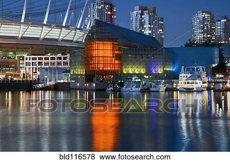 Edgewater Casino and BC Place Stadium on the waterfront in Vancouver city View Large Photo Image Stock Photo - Edgewater Casino and BC Place Stadium on the waterfront in Vancouver city. Fotosearch