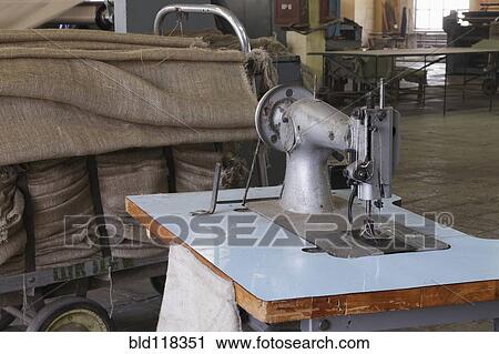 Factory Sewing Machine View Large Photo Image Stock Image - Factory Sewing Machine. Fotosearch