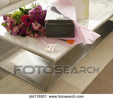 Stock Image - Flowers and Gifts. Fotosearch
