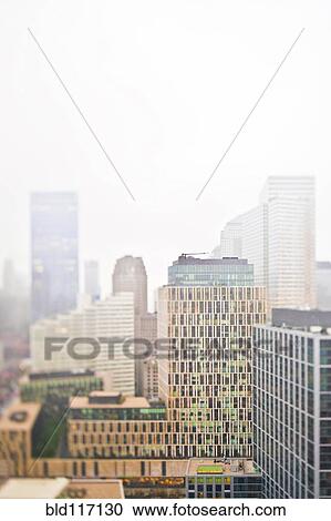 Foggy Cityscape View Large Photo Image Stock Image - Foggy Cityscape. Fotosearch