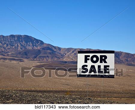 For Sale Sign in Desert View Large Photo Image Stock Image - For Sale Sign in Desert. Fotosearch