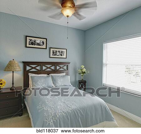 Stock Photo - Guest Bedroom. Fotosearch