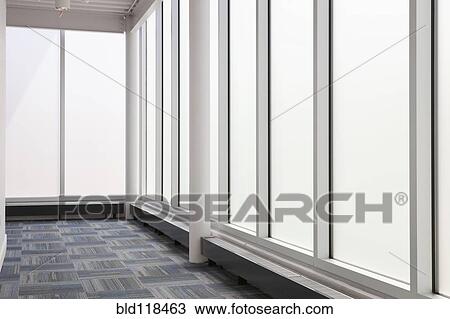 Hallway of a contemporary office building View Large Photo Image Stock Image - Hallway of a contemporary office building. Fotosearch