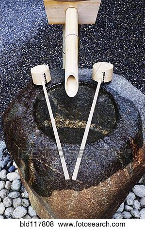 Hand Washing Station at a Shinto Shrine View Large Photo Image Stock Photo - Hand Washing Station at a Shinto Shrine. Fotosearch